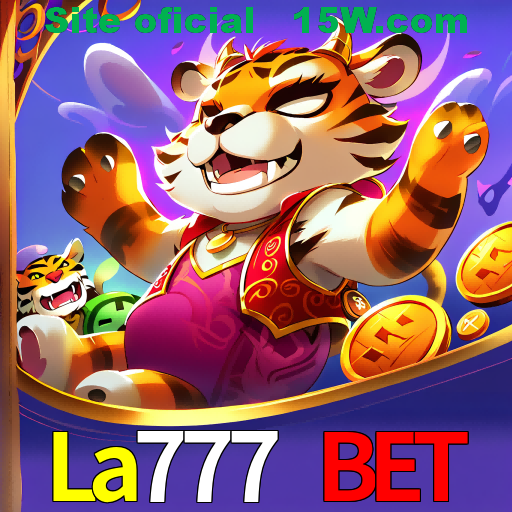 Imagem promocional da La777 Bet mostrando a plataforma e suas vantagens